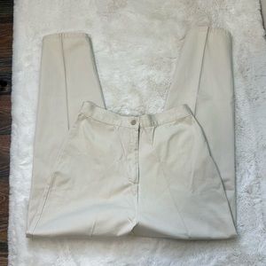 Prides landing tan slacks size 8 petite